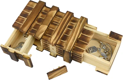 Rompicapo in Legno Magico - Scatola Segreta - Immagine 1 di 4