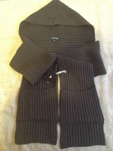 Jean Marc Philippe Knit Scarf/Shawl/Wrap Brown Color - Picture 1 of 5