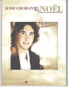 2007 JOSH GROBAN NOEL SONGBOOK Piano Vocal Guitar CHRISTMAS - Picture 1 of 3