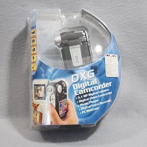 DXG 506V 5.1MP Digitalkamera Video Camcorder Musik Player Diktiergerät WebCam - Bild 1 von 5