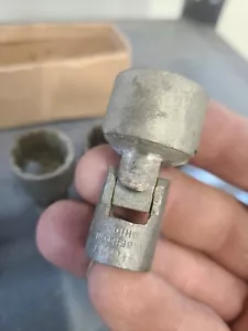 NOS WRIGHT Tools 3/4" Swivel Universal Socket 3/8" Drive MU-57-43 WW2 Vintage - Picture 1 of 7