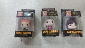 Hocus Pocus 2 Sarah, Winifred, & Mary Sanderson Funko Pocket Pop Keychain - Picture 1 of 3