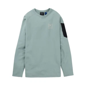 Burton - AK Baker Stretch Fleece Crew -Petrol Green NEW FOR 2025 SALE - Picture 1 of 5