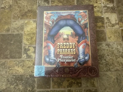 Sierra Freddy Pharkas Frontier Pharmacist Factory Sealed  -PC  3.5 Floppy Disks - Image 1 of 4
