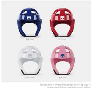 Mooto Extera S2 WT logo TAEKWONDO HeadGear/Head Protector/Blue/Red/White/Pink - Picture 1 of 4