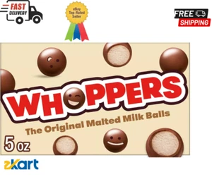 Caja de dulces bolas de leche malteadas WHOPPERS, paquete de 12 oz - Imagen 1 de 5