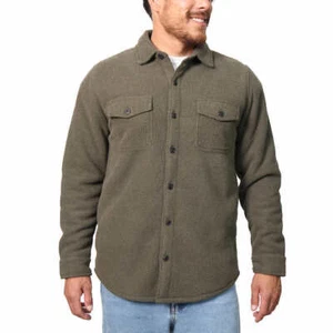 Freedom Foundry Men's Fleece Lined Flannel Shirt Jacket (Choose Size and Color) - Picture 1 of 17