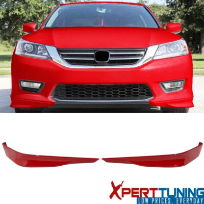 Fits 13-15 Honda Accord 4-Door Sedan HFP Style Front Bumper Lip PP Painted #R94 - Изображение 1 из 4