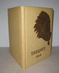 SHAWNEE 1948 Nuevo Anuario Cumberland High Pennsylvania Firmas p100 HB - Imagen 1 de 12