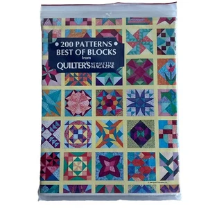 Quilters Newsletter Magazine 200 Patterns Best Of Blocks Quilting Designs New - Picture 1 of 6