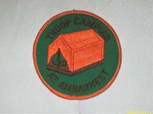 Troop Camping at Ambarnest Patch - 1970's - Picture 1 of 2