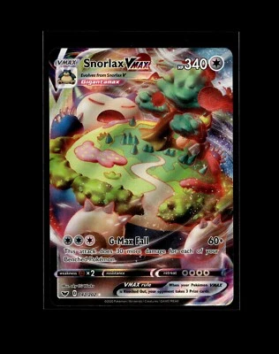 Snorlax Munchlax Pokemon Card! Holo/Reverse Holo Rare EX V VMAX Full Art Cards! - Image 1 of 2