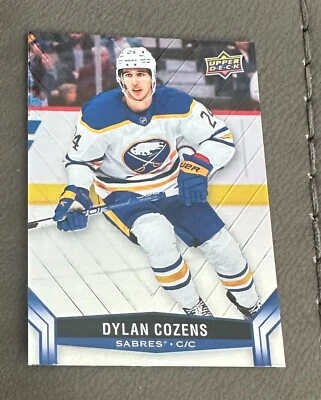 2023-24 Upper Deck Tim Hortons #24 Dylan Cozens - Sabres - Image 1 of 2