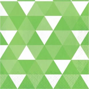 Lime Green Fractal Lunch Napkins (16 ct) - Picture 1 of 2