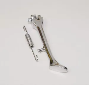 TRIUMPH PRE UNIT (1954-62) PREMIUM KICK STAND & SPRING - CHROME - UK SUPPLIED - Picture 1 of 5