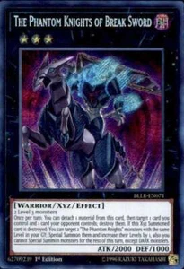 YUGIOH The Phantom Knights of Break Sword - BLLR-EN071 - Secret Rare 1st Edition - Bild 1 von 1