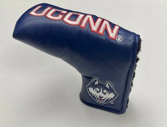 TEAM GOLF NCAA UCONN Huskies Golf Vintage Magnetic Blade Putter Cover