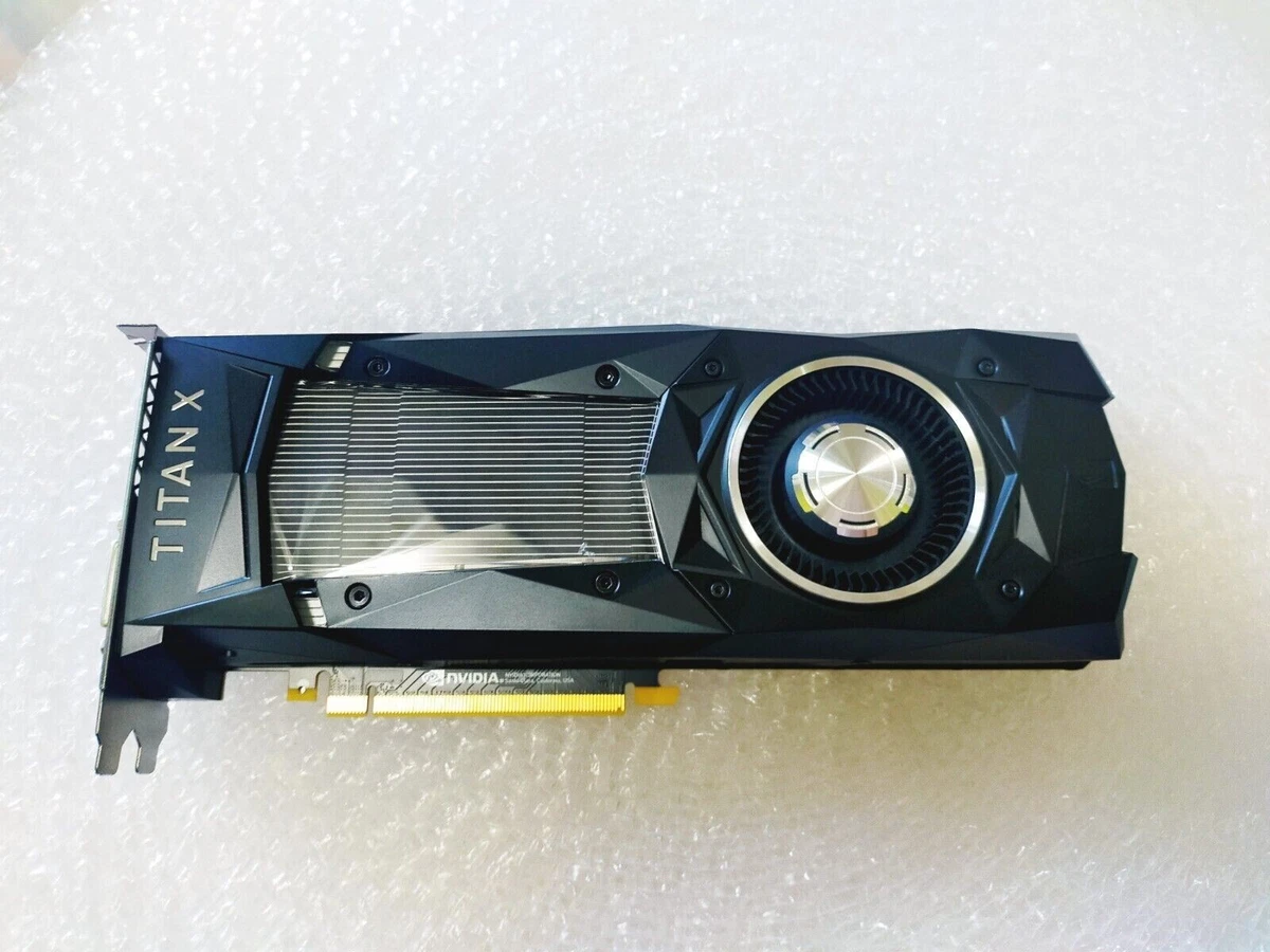 Preços baixos em Nvidia GeForce GTX Titan X 12GB GDDR 5X Placas