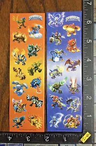 SKYLANDERS BY ACTIVISION, DOS HOJAS HERMOSAS PEGATINAS #SKYLANDERS-3 - Imagen 1 de 3