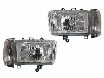 Plug n Play DEPO GLASS Lens Headlight +Corner Light For 1992-1995 Toyota 4Runner - Image 1 of 4