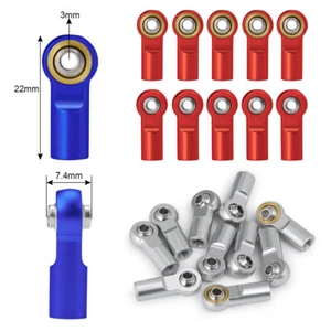 20x M4 Metal Tie Push Link Rod End Joint Ball Head Holder For RC Crawler Car - Picture 1 of 15