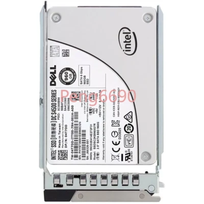 NEW Dell 960GB 2.5" SATA 6G PowerEdge 15G T350 R450 R550 R650 R750 Server SSD - Image 1 of 3