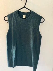 Girls Cos Tank Top Knit Green Top 8-10 Years - Picture 1 of 2