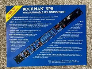 Vintage Original SR&D "ROCKMAN" XPR Programmable Multiprocessor Brochure -MINT!! - Picture 1 of 2