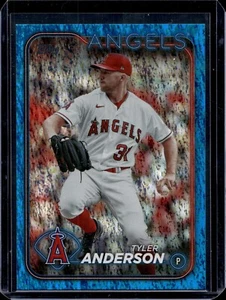 2024 Topps Blue Foil #248 Tyler Anderson serie #416/999 - Imagen 1 de 2