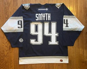 Ryan Smyth Edmonton Oilers Vintage Koho Jersey McFarlane Oil Drop - Picture 1 of 7
