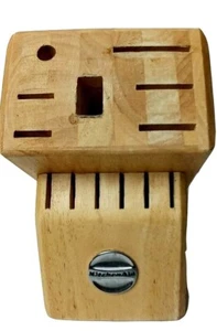 KitchenAid 13 Slot Knife Holder Oak - Picture 1 of 7