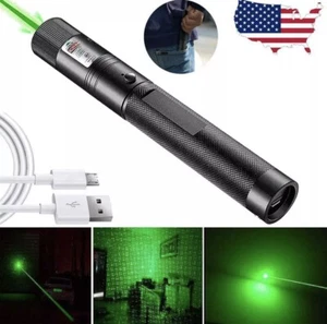 900Miles Rechargeable Green Laser LONG RANGE !!!! READY TO USE!!! - Picture 1 of 5