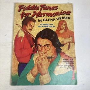 Fiddle Tunes For Harmonica Playable On All Harmonicas By Glenn Weiser 1987 Paper - Picture 1 of 10