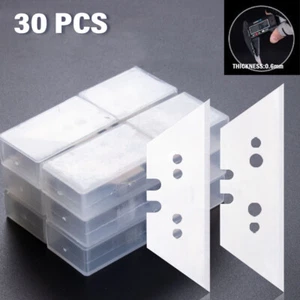 30PCS Replacement blades Set Steel Blades Standard Utility Knife Blades Cutter - Picture 1 of 8