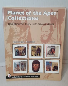 Planet Of The Apes Collectibles Unauthorized Guide Values Sausville Schiffe Book - Picture 1 of 6