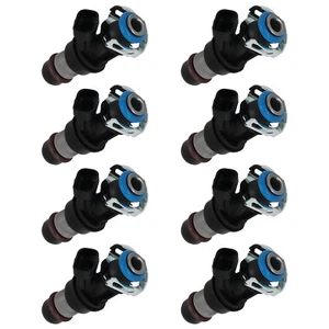 8Pcs Fuel Injectors For Isuzu Ascender Hummer H2 Cadillac Escalade 4.8 5.3 6.0 - Foto 1 di 12