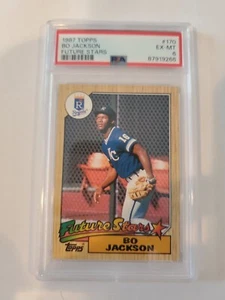 Bo Jackson - 1987 Topps #170 PSA 6 - Foto 1 di 2