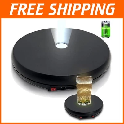 10inch Rotating Display Stand with LED - Perfect for Jewelry & Photography Shows - Image 1 of 4