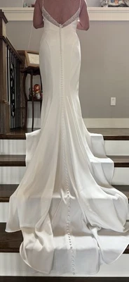 Wedding Gown Detailed V-back - Image 1 of 4