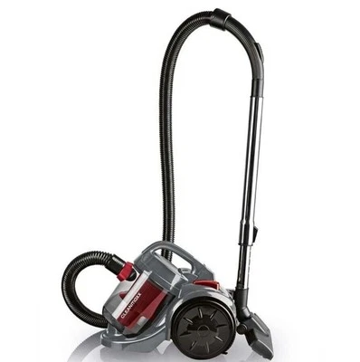 CLEANMAXX Zyklon-Staubsauger  - schwarz-rot - 800 Watt - Bild 1 von 2