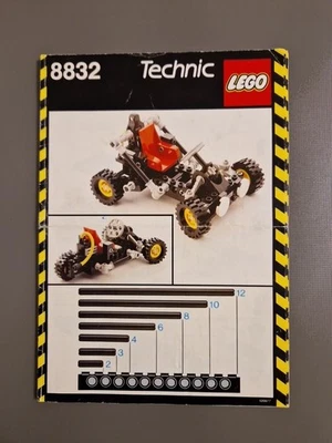 LEGO Bauanleitung 8832 Technic Roadster Instruction Only - Bild 1 von 2