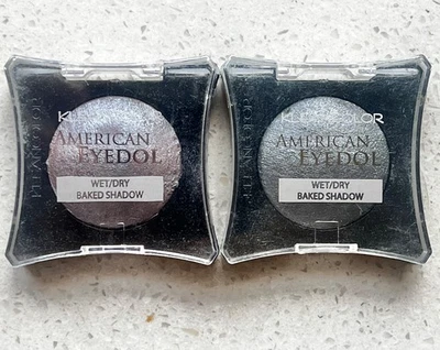 Kleancolor American Eyedol Wet/Dry Baked Eyeshadow Two: Malt & Glitter Midnight - Image 1 of 4