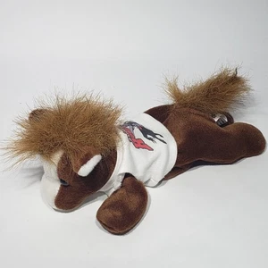 Peluche caballo mascota logotipo Frisco RoughRiders ligas menores béisbol MiLB 2003-2014 - Imagen 1 de 13