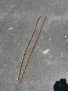 (2) Log Chain 6’ Long w/ 2” Links - Picture 1 of 3