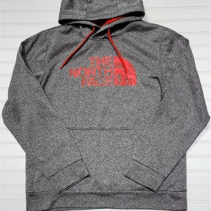 Felpa con cappuccio The North Face uomo mezza cupola foderata in pile - Foto 1 di 8