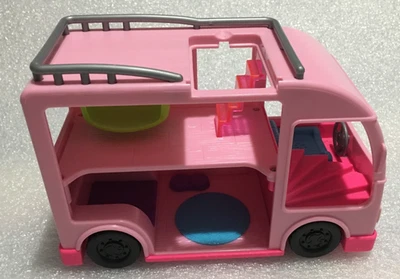 Barbie Pet Rosa Camper Van Foto 1 de 3