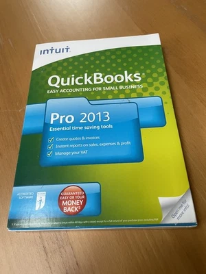 Intuit QuickBooks Pro 2013 Small Business Accounting Software In Original Case - Image 1 of 4