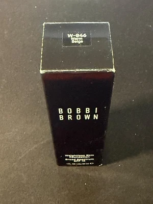 Base para piel sin peso Bobbi Brown SPF15 - W-046 beige cálido - 1 oz/30 ml - nueva en caja Foto 1 de 2