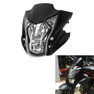 Carenado de faros lámpara cubierta apta para Kawasaki ER6N ER-6N 2012-2016 Foto 1 de 4