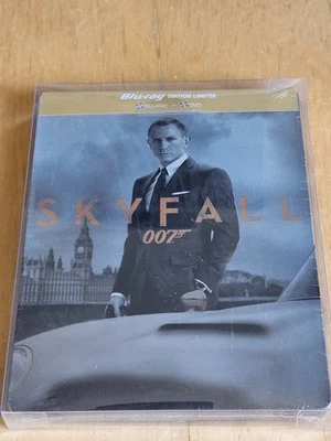  SKYFALL - JAMES BOND 007 -  BLU-RAY STEELBOOK  - NEW/SEALED - FRENCH IMPORT - Image 1 of 3